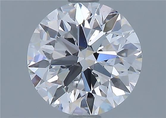 Diamant Rond 1.51 ct - Couleur E - Pureté VS2