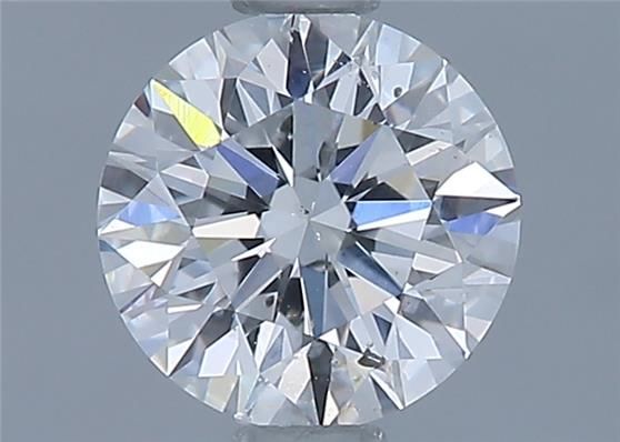 Diamant Rond 0.72 ct - Couleur E - Pureté SI2