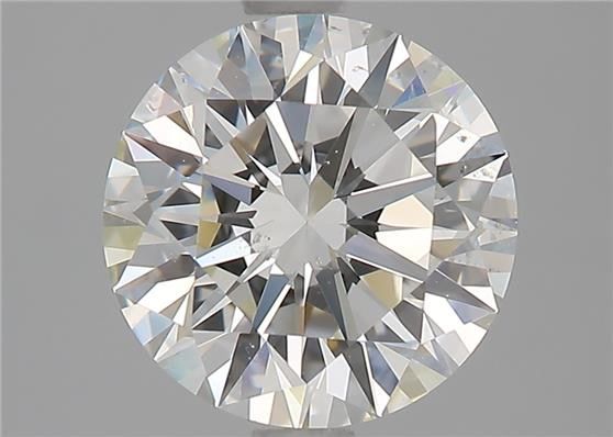 Diamant Rond 2.07 ct - Couleur J - Pureté SI1