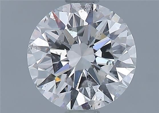 Diamant Rond 1.01 ct - Couleur F - Pureté SI2
