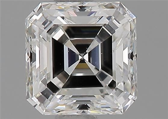 Diamant Asscher 0.91 ct - Couleur G - Pureté VS2