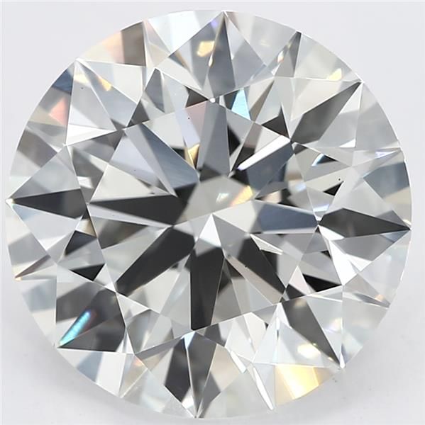 2.67 ct. round Lab Grown Diamond front image
