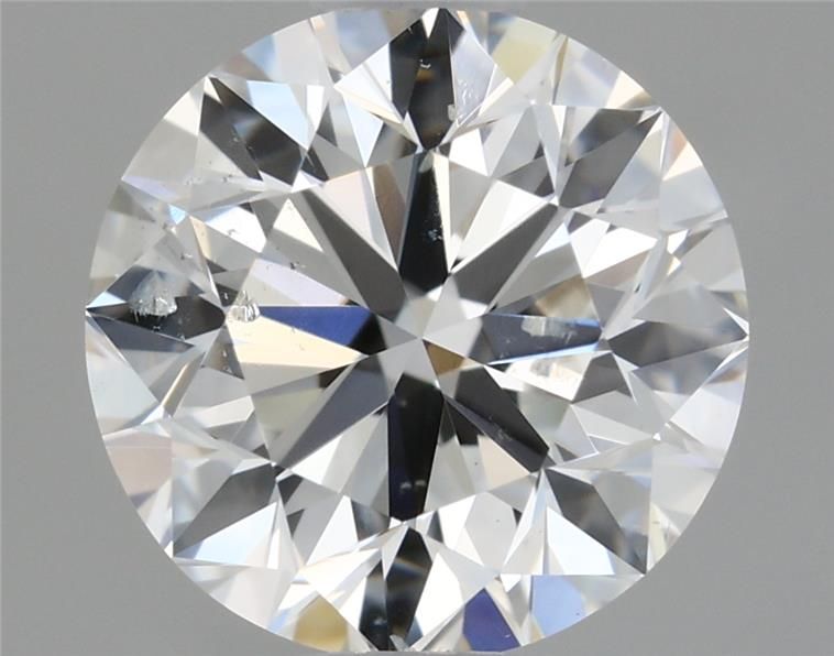Diamant Rond 0.90 ct - Couleur F - Pureté SI2