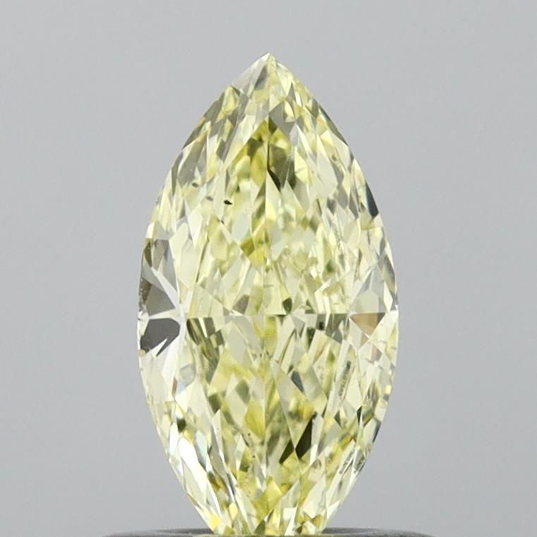 0.54 CT Fancy Light Yellow MARQUISE