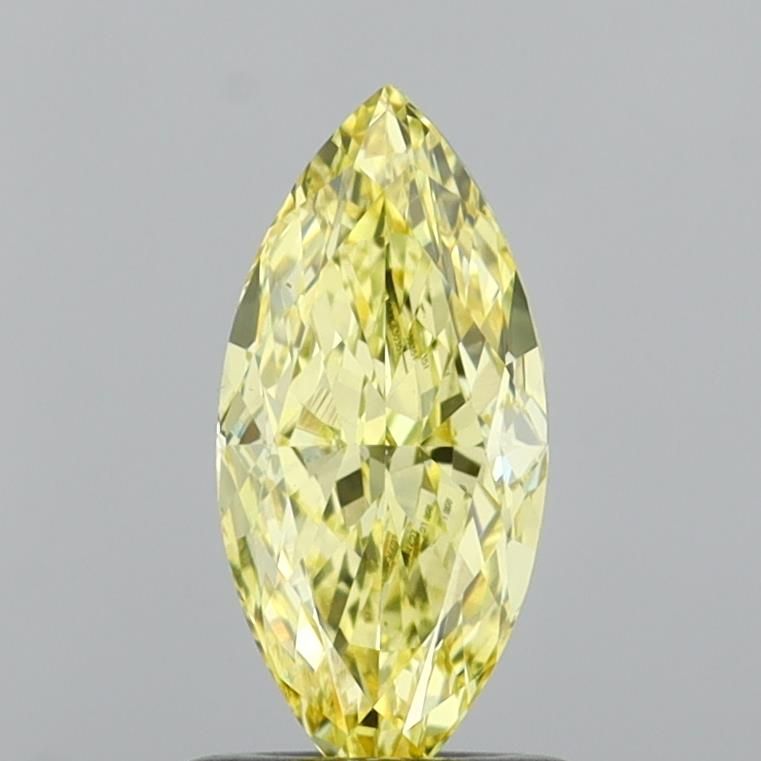 1.02 CT Fancy Vivid Yellow MARQUISE