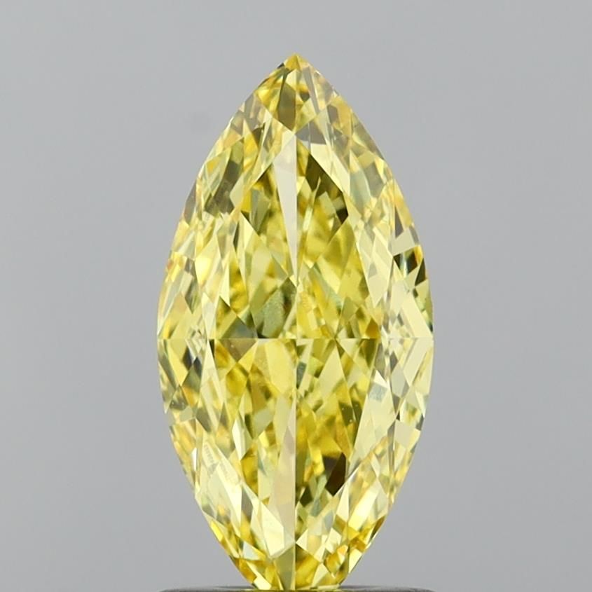 1.32 CT Fancy Intense Yellow MARQUISE