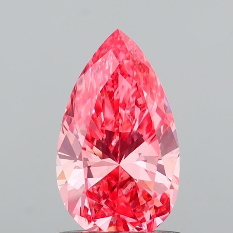 0.73 CT Fancy Vivid Pink PEAR