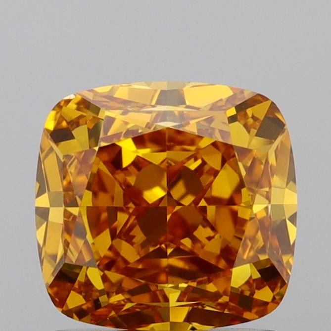 Diament 2.03 ct Fancy Deep Yellow Orange/VS1