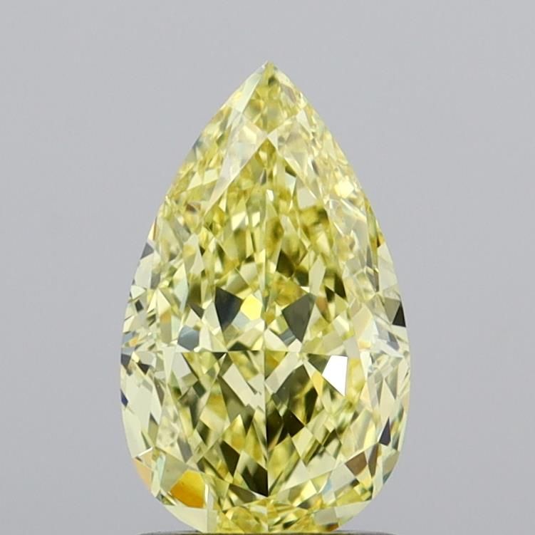 1.54 CT Fancy Intense Yellow PEAR