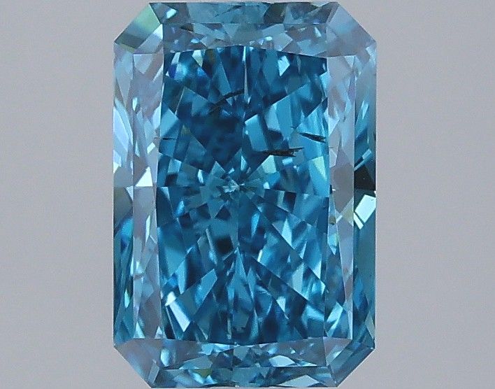 1.52 CT Fancy Vivid Blue RADIANT