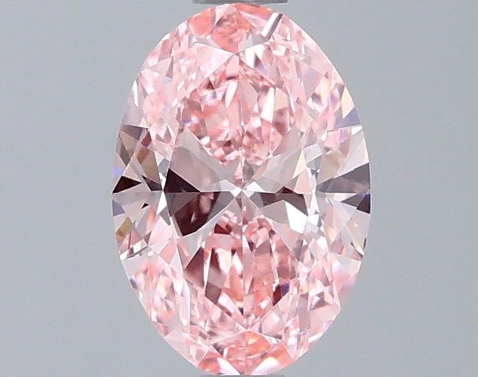1.02 CT Fancy Vivid Pink OVAL