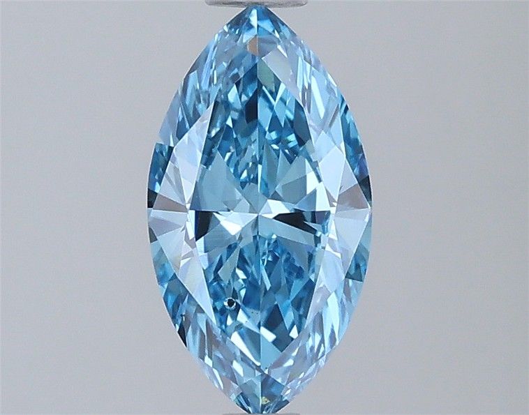 1.0 CT Fancy Vivid Blue MARQUISE