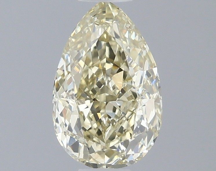 0.68 CT Fancy Light Yellow PEAR