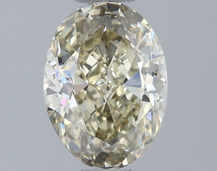 0.77 CT Fancy Yellow OVAL