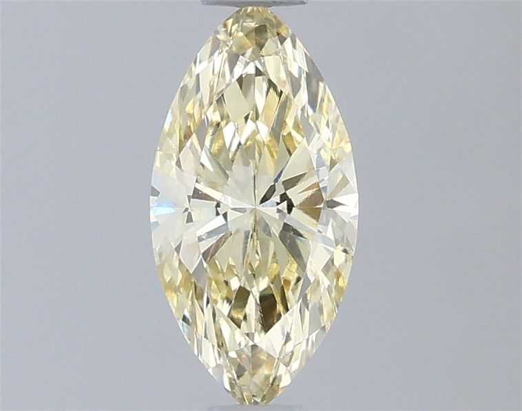 0.56 CT Fancy Yellow MARQUISE
