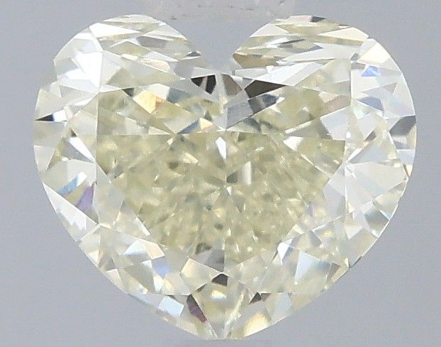 1.0 CT Fancy Light Yellow HEART