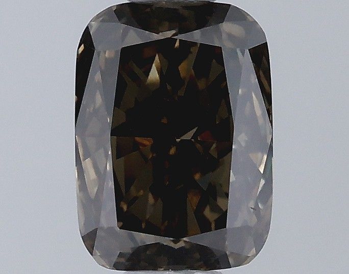 0.6 CT Fancy Gray CUSHION MODIFIED