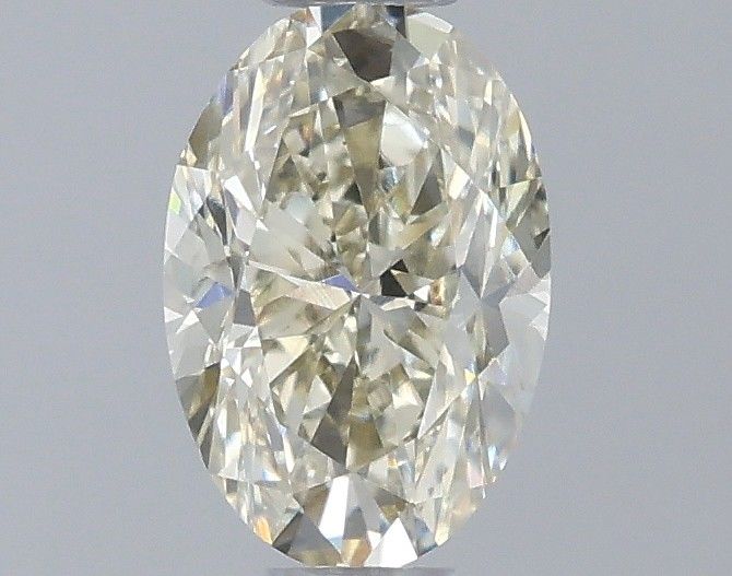 0.5 CT Fancy Light Yellow OVAL