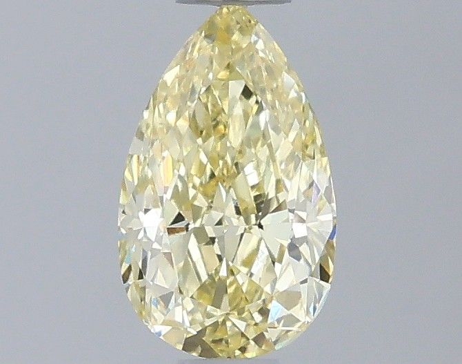 0.54 CT Fancy Yellow PEAR