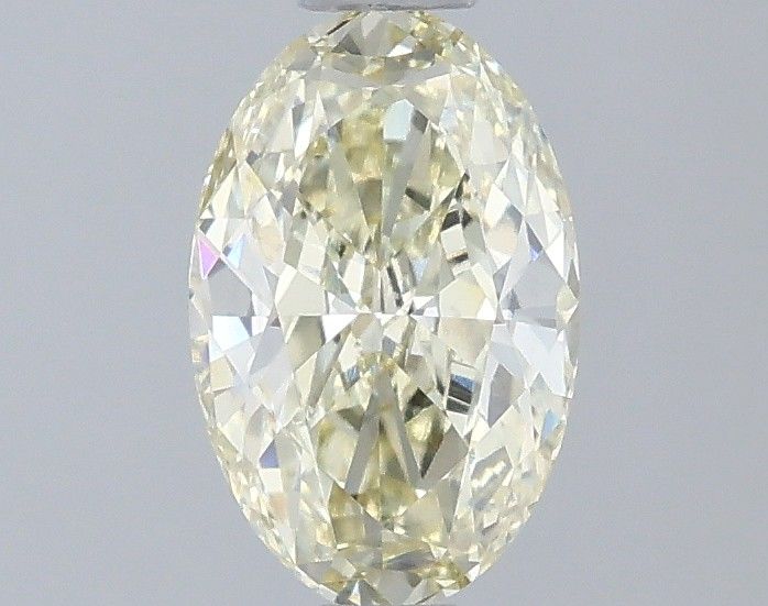 1.09 CT Fancy Light Yellow OVAL