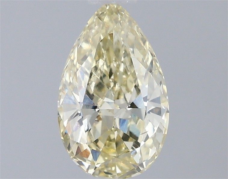 0.77 CT Fancy Light Yellow PEAR