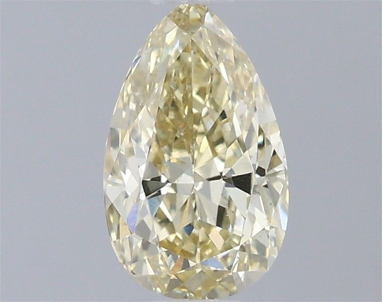 0.73 CT Fancy Light Yellow PEAR