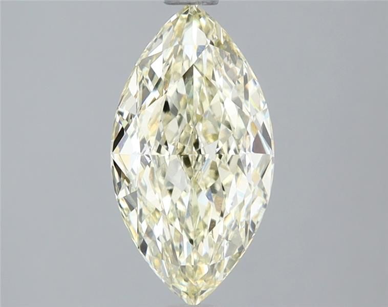 1.52 CT Fancy Light Yellow MARQUISE
