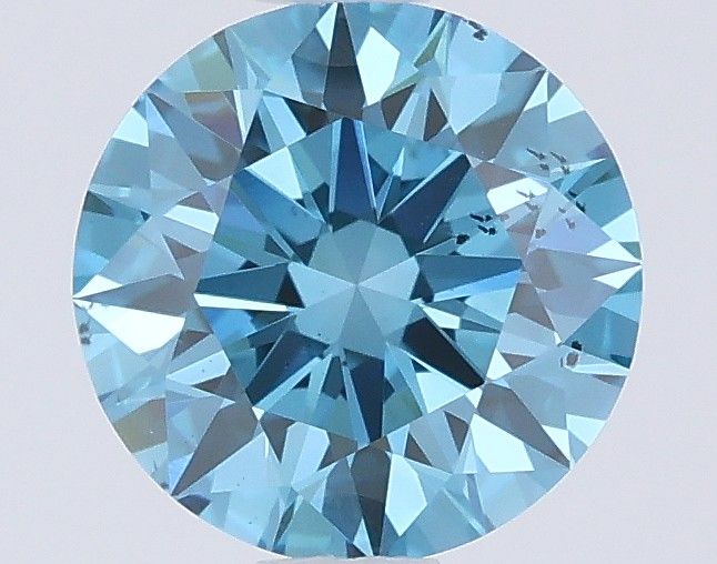0.94 CT Fancy Vivid Blue ROUND