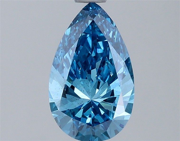 1.03 CT Fancy Vivid Blue PEAR