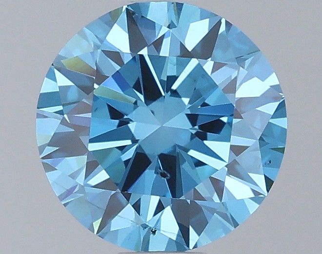 0.95 CT Fancy Vivid Blue ROUND