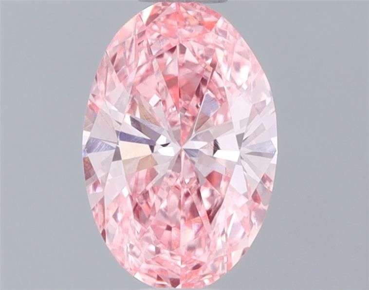 0.48 CT Fancy Vivid Pink OVAL