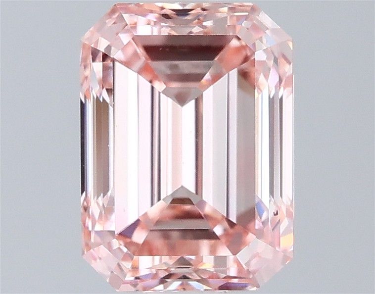 1.49 CT Fancy Intense Pink EMERALD