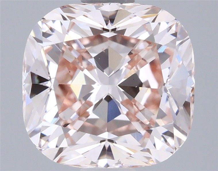2.01 CT Fancy Pink CUSHION MODIFIED