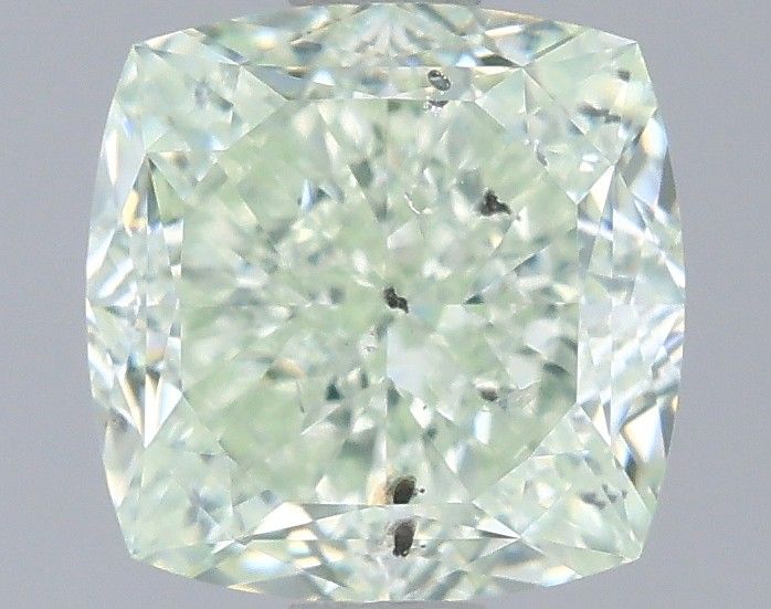 Diament 1.63 ct Fancy Light Green/I1
