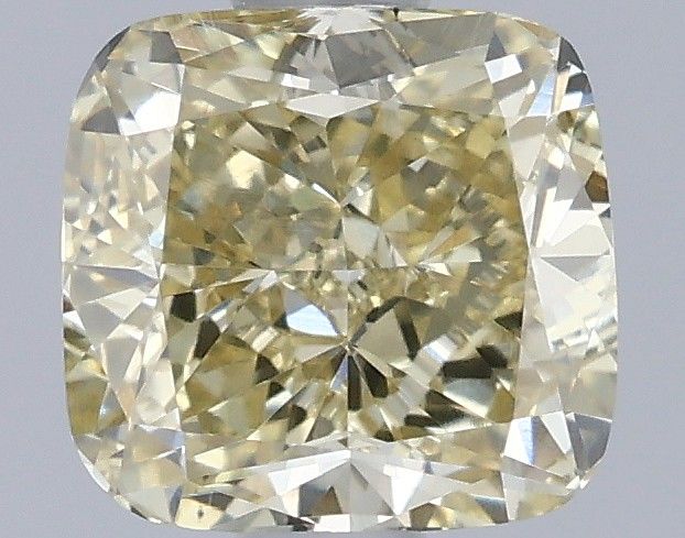 0.99 CT Fancy Light Yellow CUSHION MODIFIED