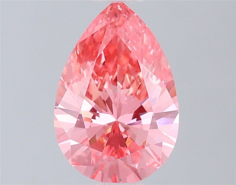 0.94 CT Fancy Vivid Pink PEAR