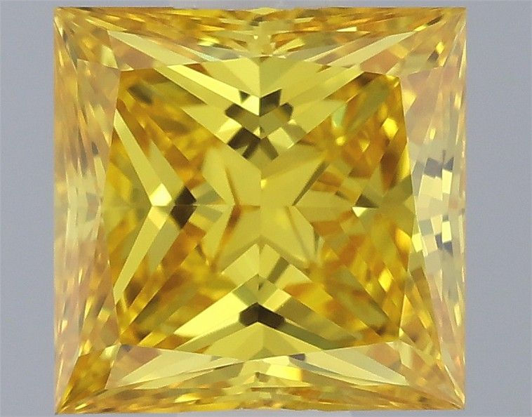 0.55 ct lab-grown Princess Diamond