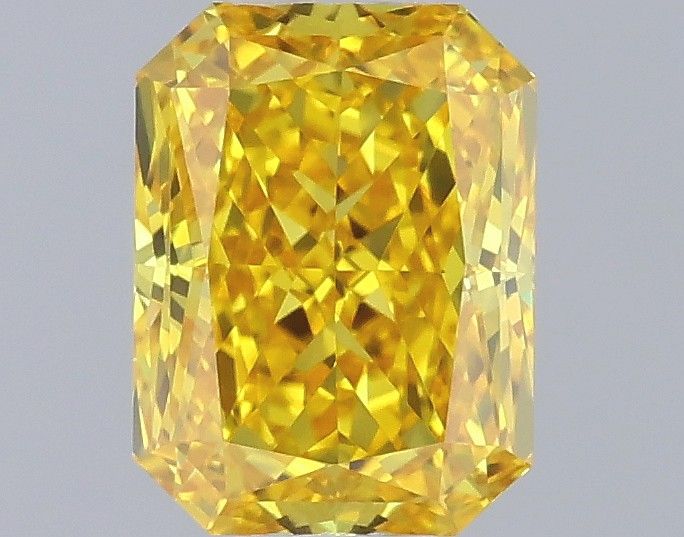 0.47 CT Fancy Vivid Yellow RADIANT