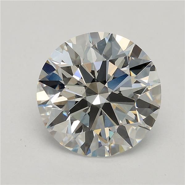 3.08 ct Round diamond