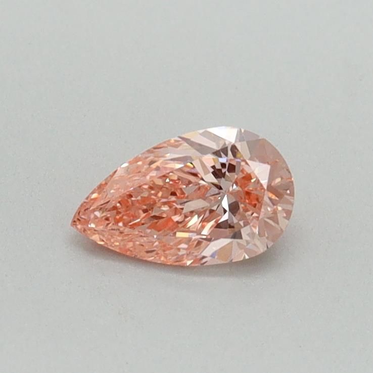 0.31 CT Fancy Vivid Pink PEAR