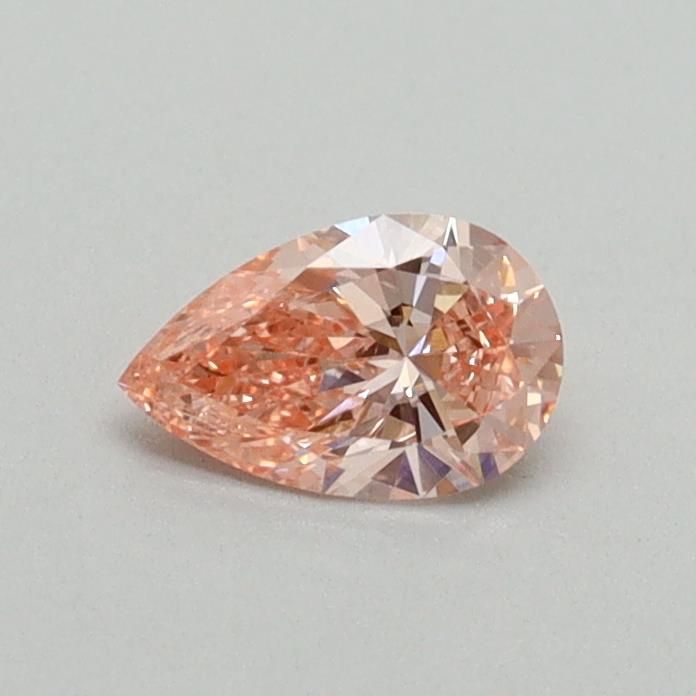 0.31 CT Fancy Vivid Pink PEAR