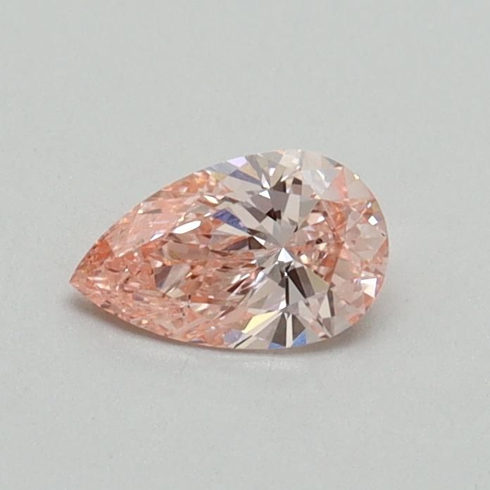 0.31 CT Fancy Vivid Pink PEAR