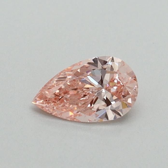 0.3 CT Fancy Vivid Pink PEAR