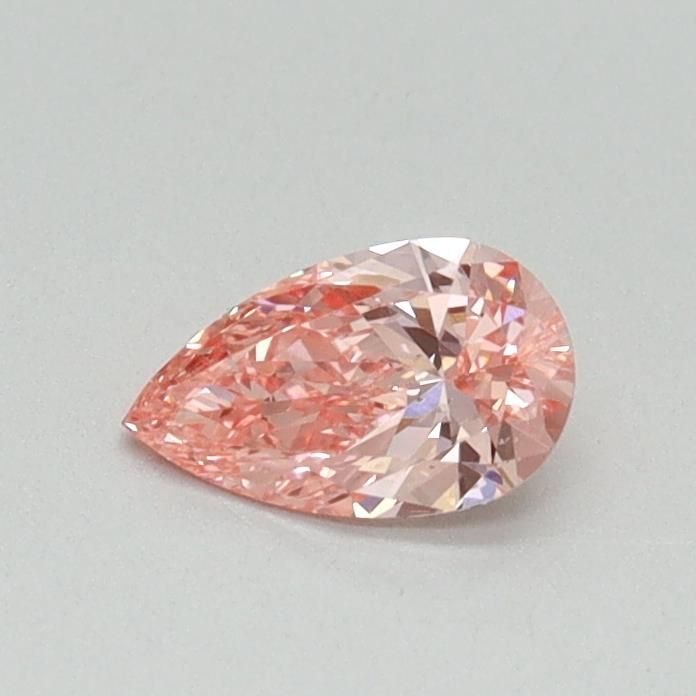 0.3 CT Fancy Vivid Pink PEAR