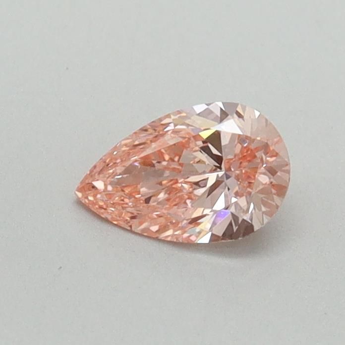 0.32 CT Fancy Vivid Pink PEAR