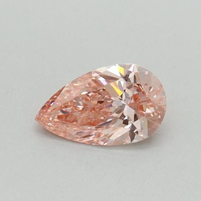 0.32 CT Fancy Vivid Pink PEAR