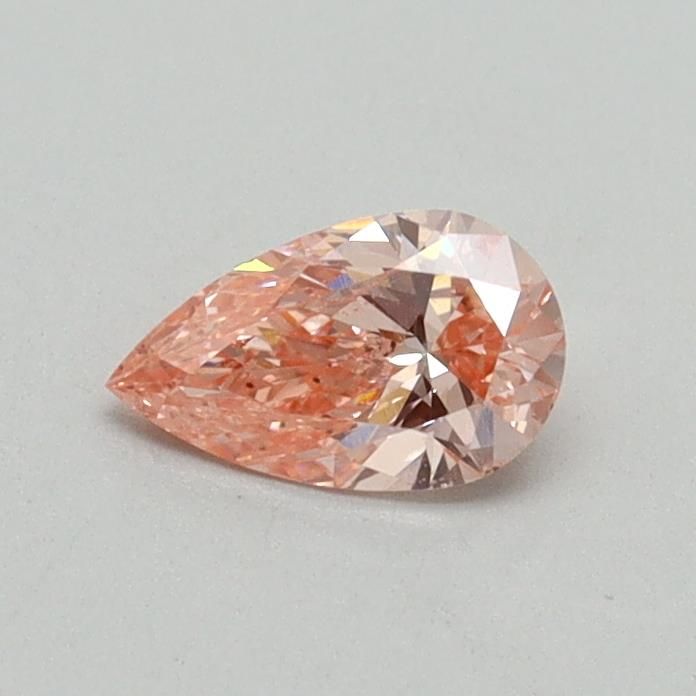 0.32 CT Fancy Vivid Pink PEAR