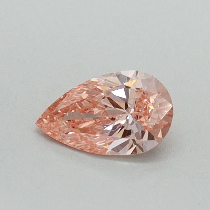 0.32 CT Fancy Vivid Pink PEAR