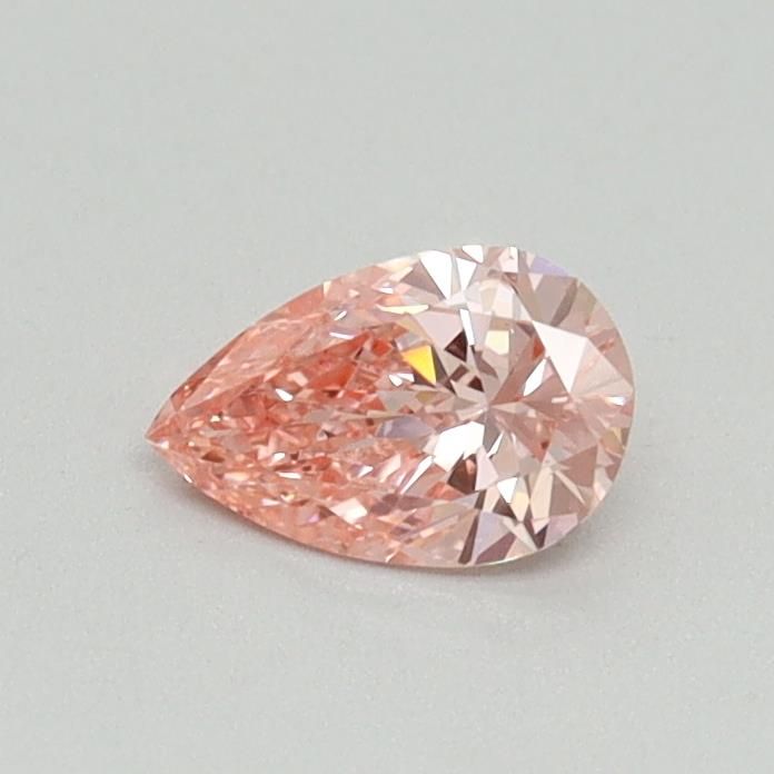 0.32 CT Fancy Vivid Pink PEAR