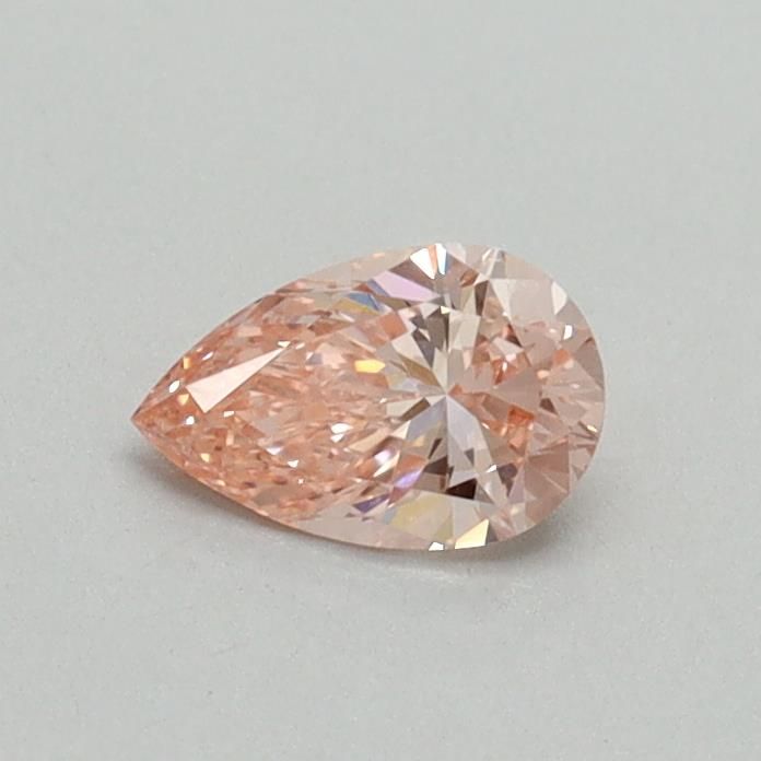 0.31 CT Fancy Intense Pink PEAR